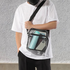 Men's Large Capacity Crossbody Bag Waterproof for Travel