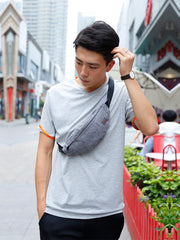 Canvas Waist Bag Pack Money Phone Belt Bag Fanny Pouch Banana