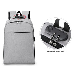 Business Waterproof Travel Bag Anti-theft Laptop Backpack