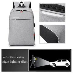 Business Waterproof Travel Bag Anti-theft Laptop Backpack