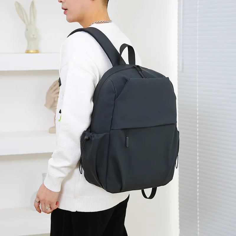 Male Portable Lightweight Backpack Large Capacity Business Travel Bag