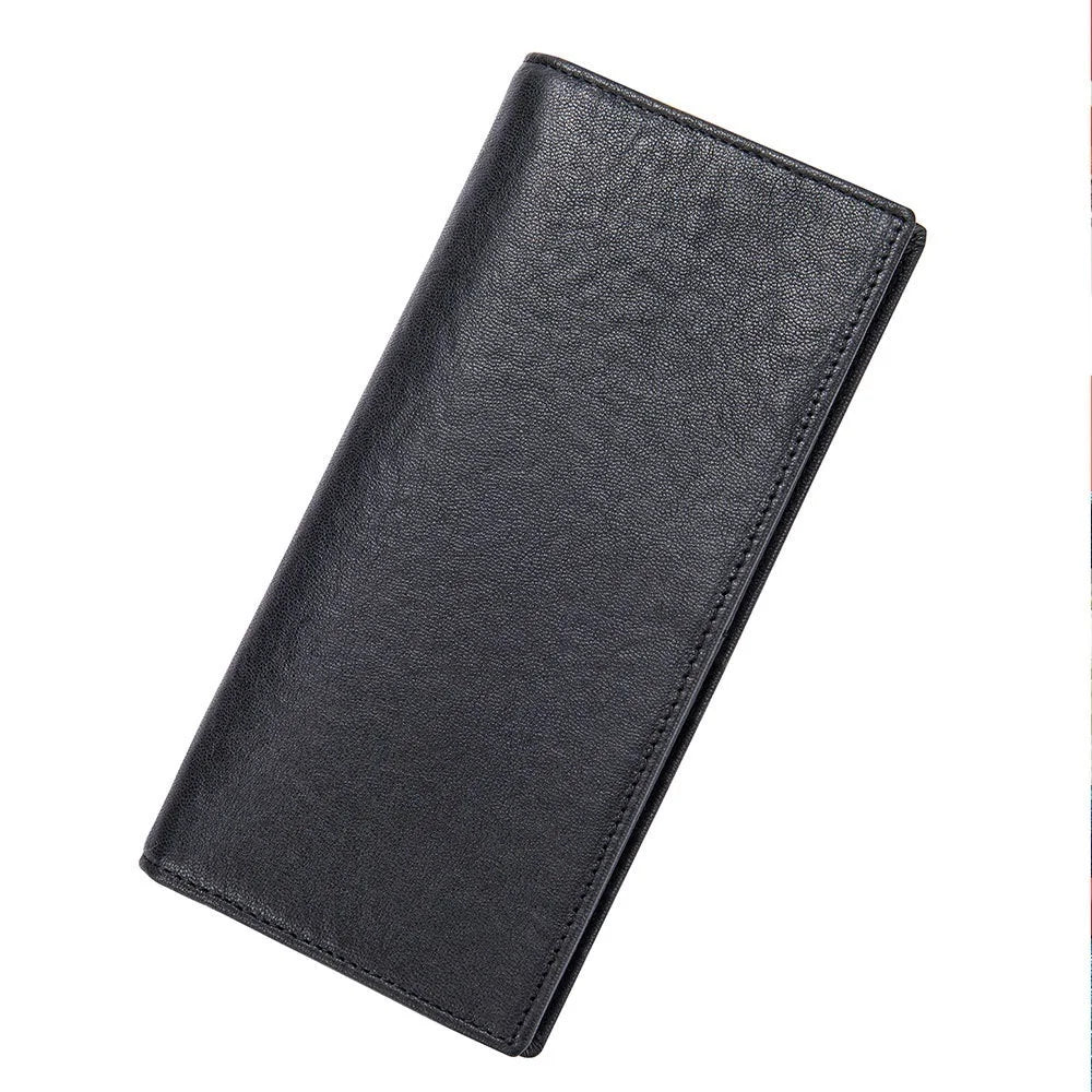 Long Men's Leather Wallet Card Holder Gift For Man