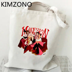 Maneskin shopping bag handbag eco shopper bolsa tote canvas bag tote