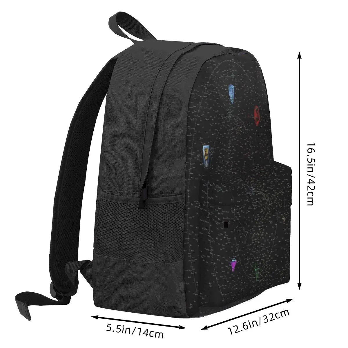 Inner Sphere Map Backpacks Men's Women's Girls