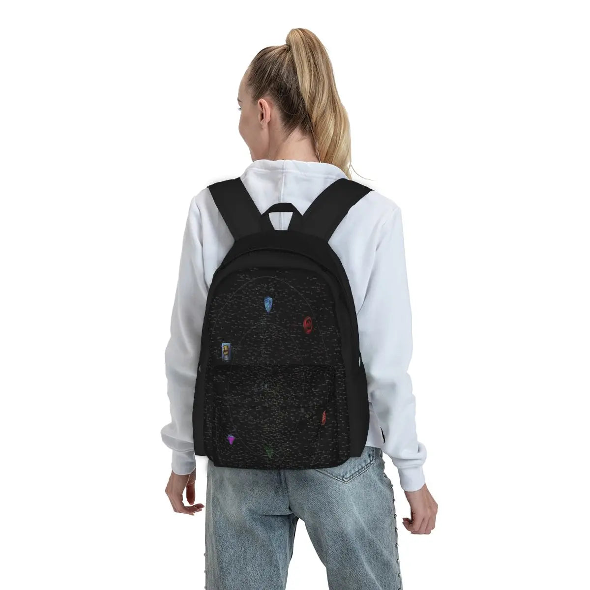 Inner Sphere Map Backpacks Men's Women's Girls