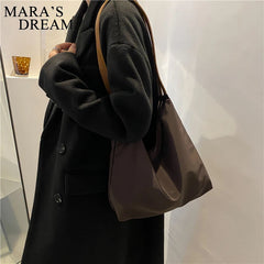 Mara's Drea Oxford Cloth Shoulder Bags Daily Womens Hit Top-handle Bags