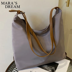 Mara's Drea Oxford Cloth Shoulder Bags Daily Womens Hit Top-handle Bags