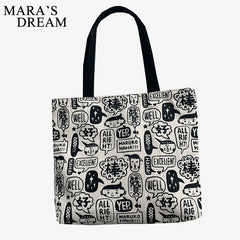 Mara's Dream High Capacity Women's Tote Bag Canvas Shopper Bag