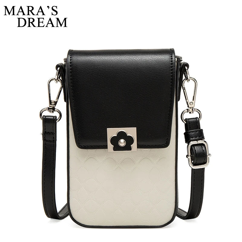 Mara's Dream Ladies Messenger Bag Mini Purses Vertical Flower Buckle