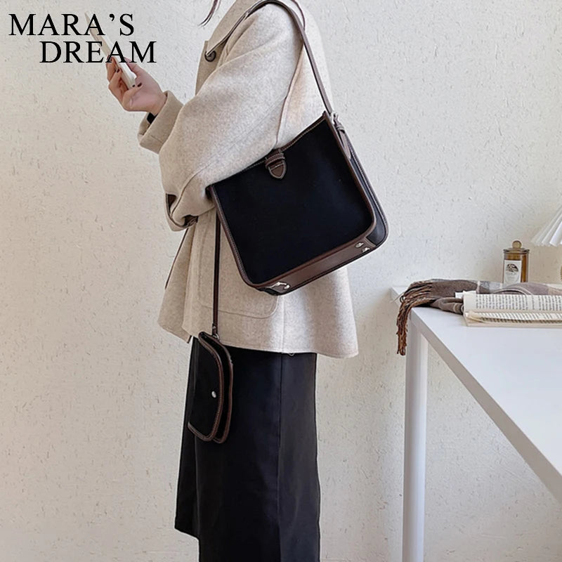 Mara's Dream Women's Casual Canvas Shoulder Bag