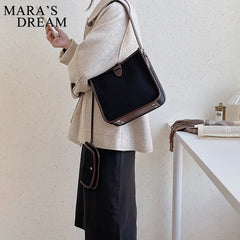 Mara's Dream Women's Casual Canvas Shoulder Bag