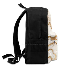 Marble Collection Bag Backpack For Men Women Girls Teenage