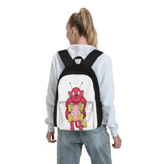 Marzen Beer Monster Backpacks Men's Women's Eco Friendly Youth Bags