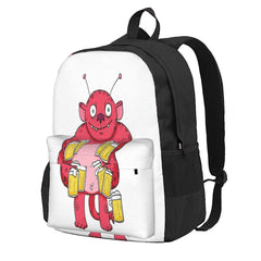 Marzen Beer Monster Backpacks Men's Women's Eco Friendly Youth Bags