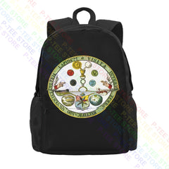 Masonic V.I.T.R.I.O.L. Formula Vitriol Motto Freemason Backpack