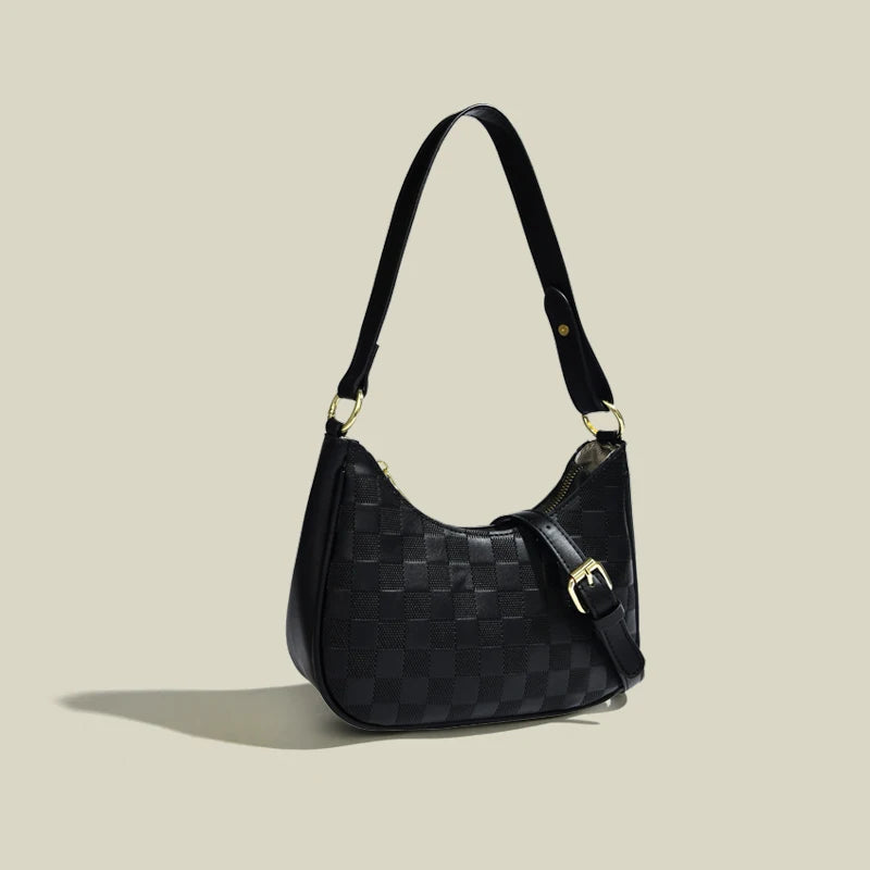 Maxdutti Retro Texture Weave Leather Bag