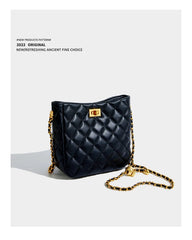 Maxdutti Diamond Casual Bucket Bag