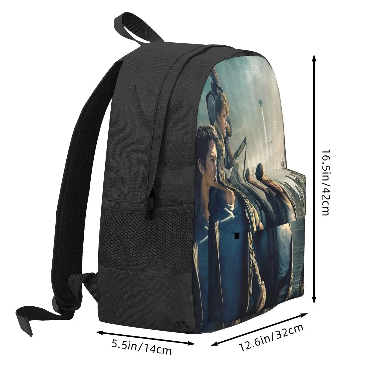 Maze Runner Movie Backpacks Men's & Women's Anime Kids Waterproof Bag