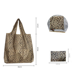 Large Washable Shopping Bags Foldable Travel Shoulder Bag