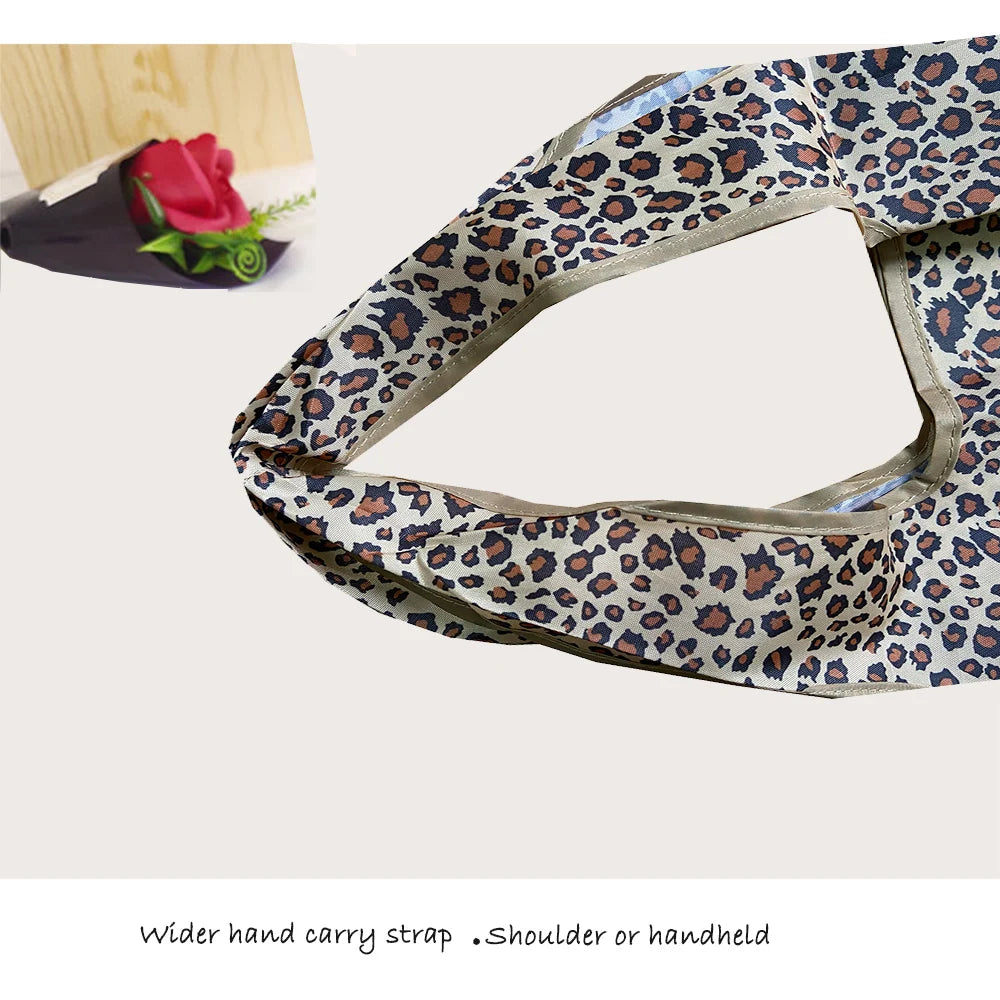 Large Washable Shopping Bags Foldable Travel Shoulder Bag
