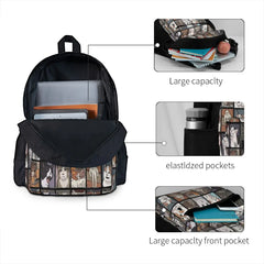 Meme Cats 20 2 Backpacks Men's Backpacks Bags For Women Plain
