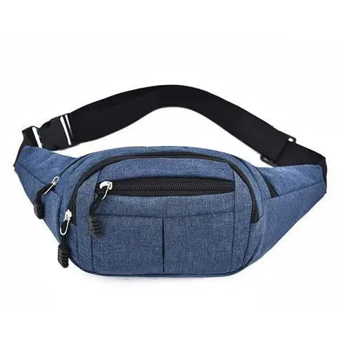 Men Women Waist Bag Multi-functional Phone Money Belt Bag