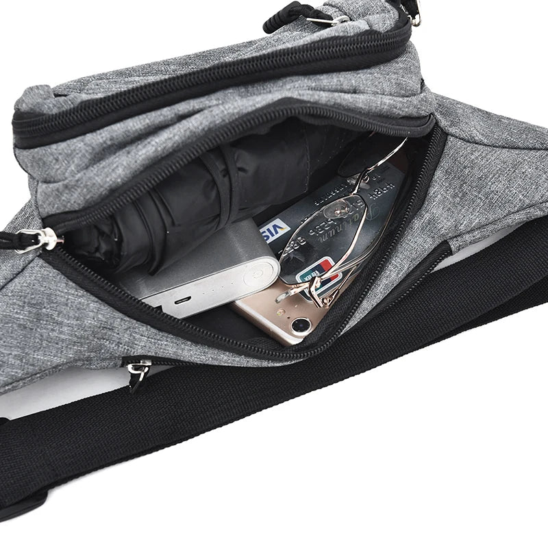 Unisex Waist Bag Sports Multi-functional Money Belt Bag