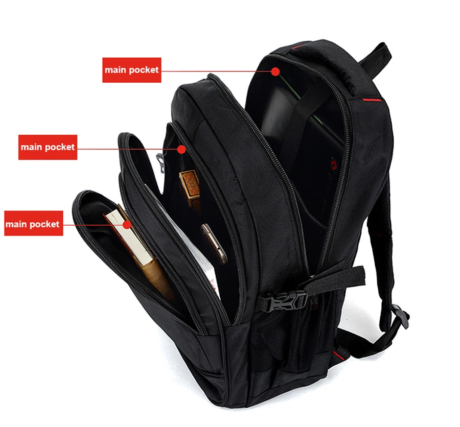 Men Backpack Travel Bags 15.6inch Laptop Rucksack Waterproof Oxford Backpacks