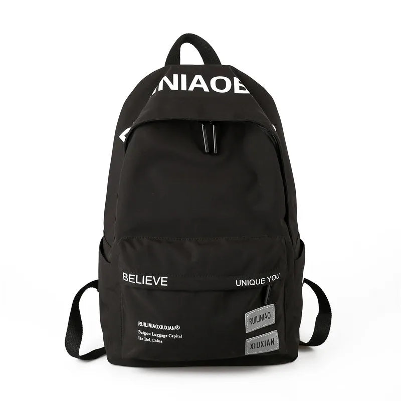 Men Women Schoolbags Teenager Laptop Backpack Travel Shoulder Bag