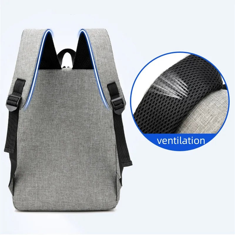 Men Business Backpack Large Capacity Lightweight Travel Sports Bag