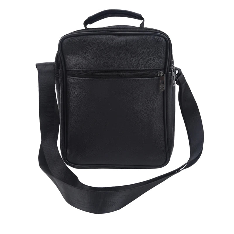Men Business Office Briefcase Leather Handbag Computer Laptop Tote Male