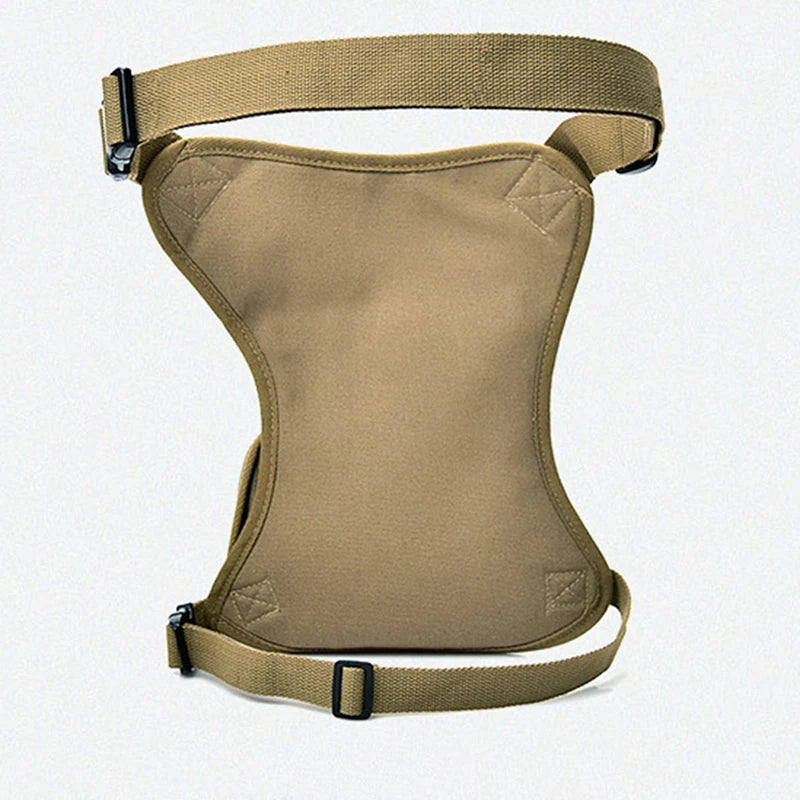 Canvas Drop Waist Bag Leg Pack Fanny Pack Men Belt Pack