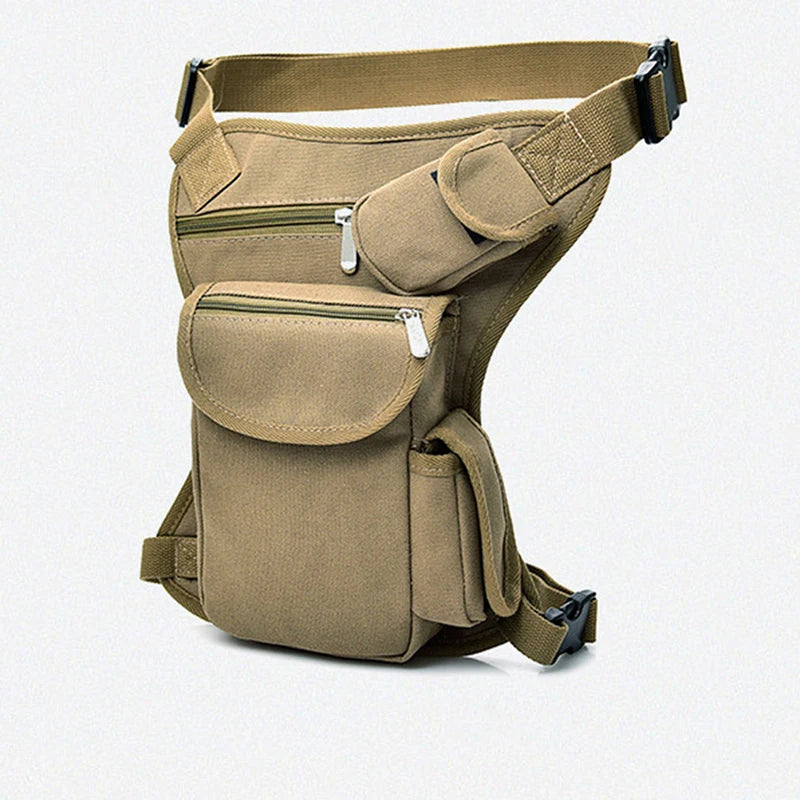 Canvas Men's Waist Leg Bag Pack