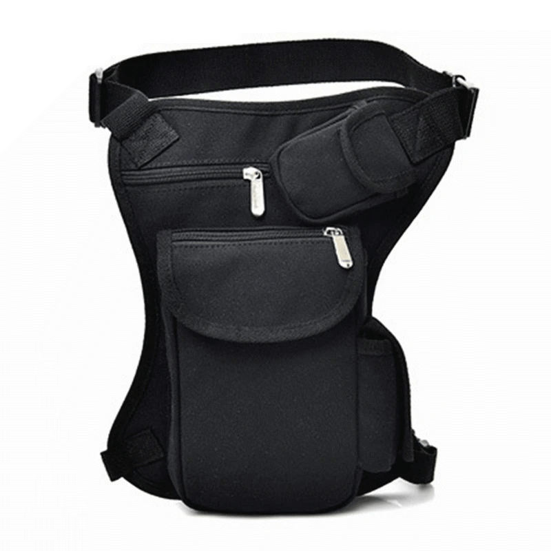 Canvas Drop Waist Bags Leg Pack Bag Men Belt Bicycle Money Fanny Pack