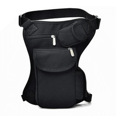 Canvas Drop Waist Bag for Men - Leg Pack Bag for Bicycle and Motorcycle