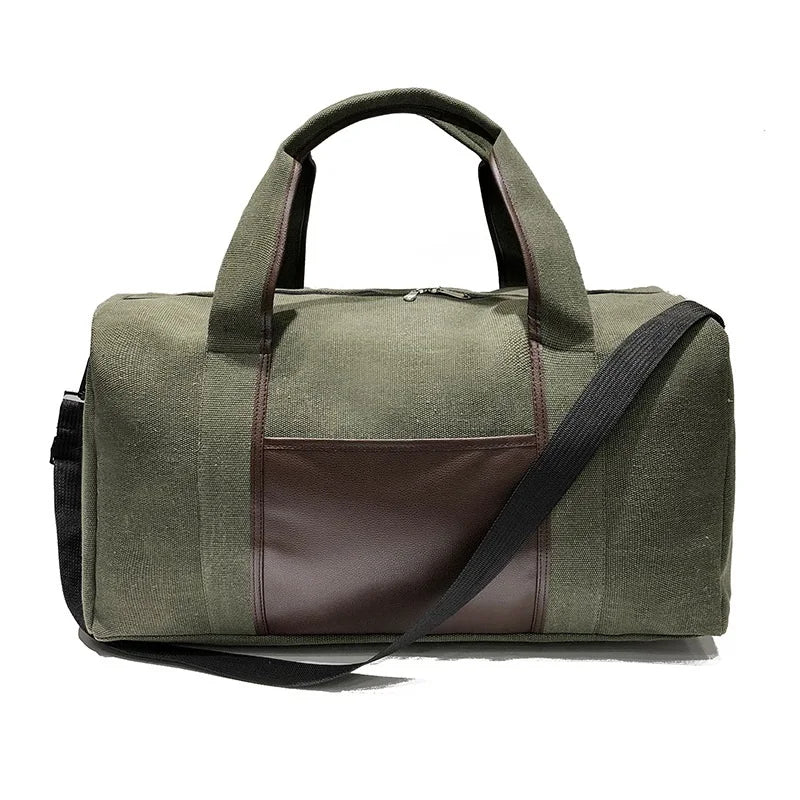 Canvas Travel Luggage Crossbody Duffel Shoulder Bag