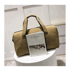 Canvas Travel Luggage Crossbody Duffel Shoulder Bag