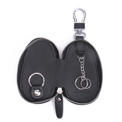 Cow Leather Car Key Pouch Holder for Unisex