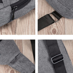 Men Chest pack Outdoor Sport Travel Canvas Waist bag Mobile Phone Pocket Organiz