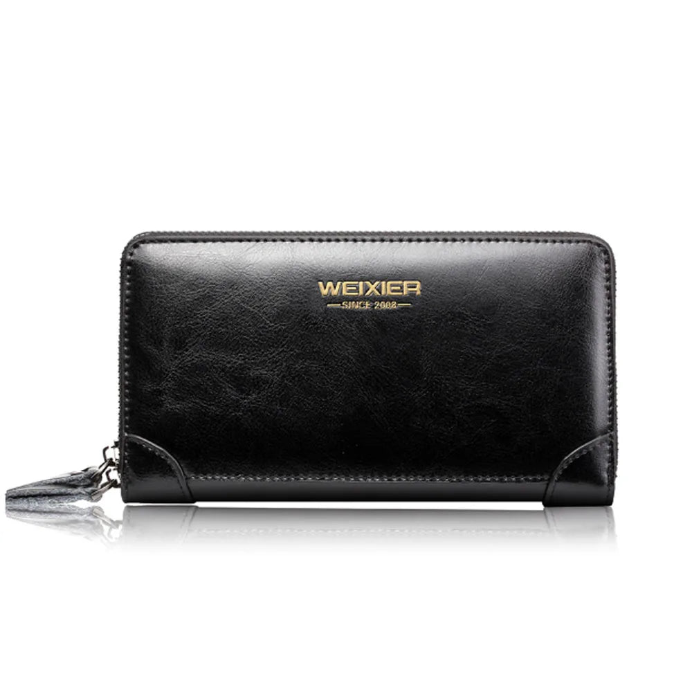 Large Capacity Men Clutch Bag Multifunction Zipper Wallet