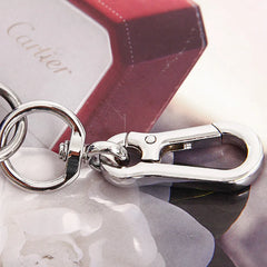 Vintage Leather Key Wallet Key Holder Zipper Key Case Bag