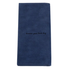 Custom Photo Engraved Men's Bifold Wallet - Personalized Picture Purse