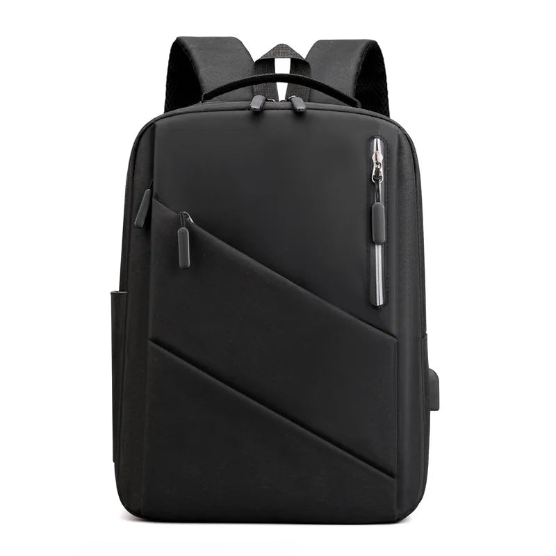 Men Waterproof Business Backpack Reflective Backpacks USB Charging Bag