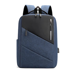 Men Waterproof Business Backpack Reflective Backpacks USB Charging Bag