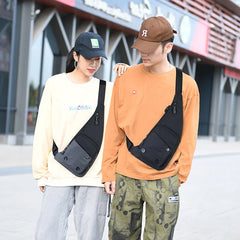 Men Casual Shoulder Bag Leisure Travel Outdoor Crossbody Sling Chest Bag