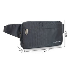 Men Nylon Belt Bum Waist Phone Fanny Pack Crossbody Bag