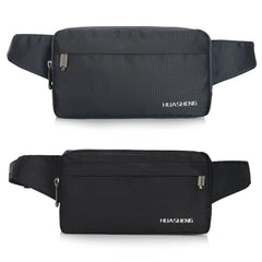 Men Nylon Belt Bum Waist Phone Fanny Pack Crossbody Bag
