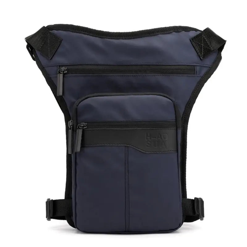 Men Nylon Motorcycle Hip Belt Waist Fanny Pack