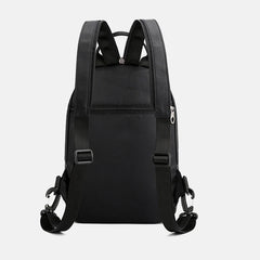 Men Nylon Small Backpack Rucksack Military Travel Bag