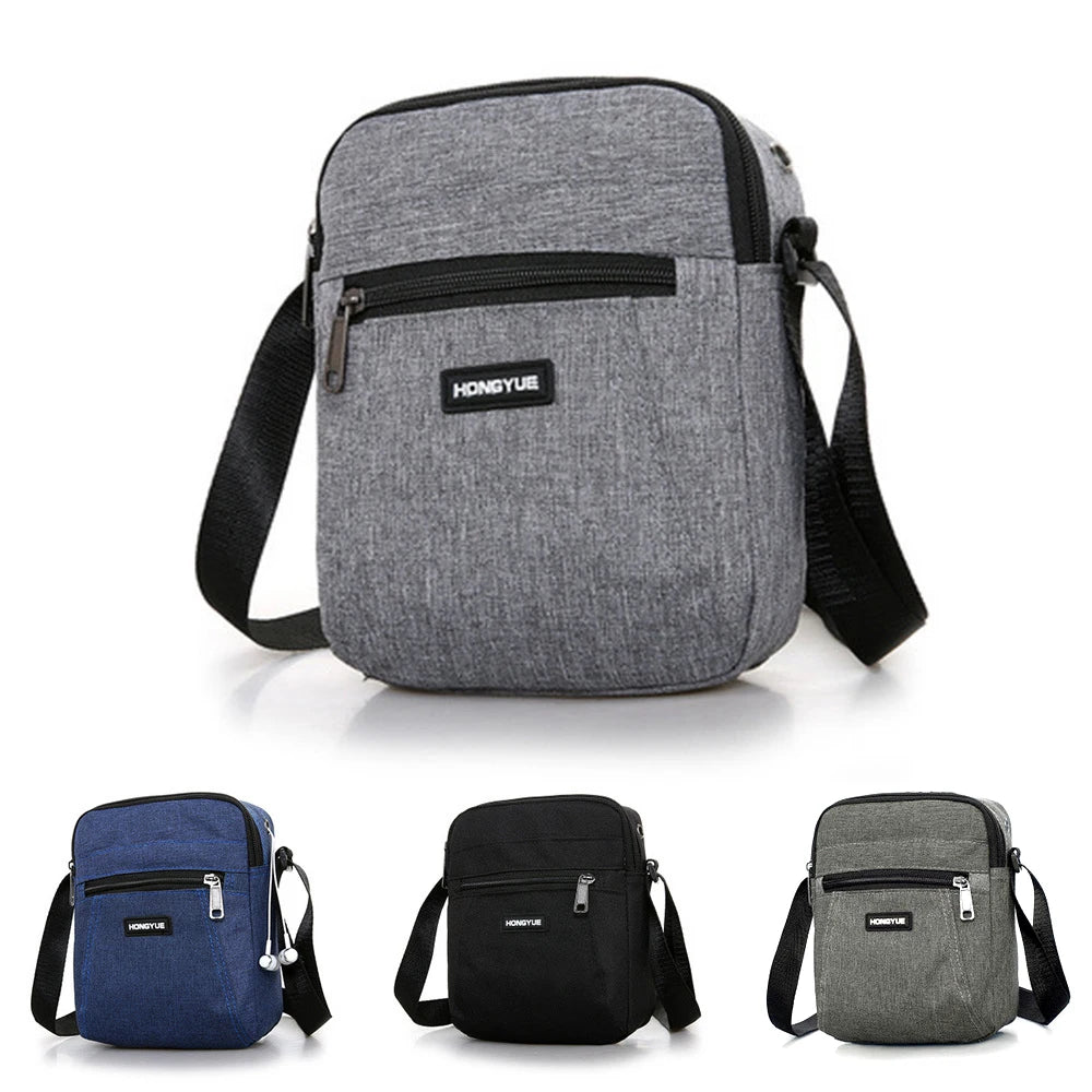 Men Phone Cross Body Shoulder Bags High Men Handbags Oxford Bag